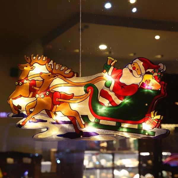 🎄Christmas Window Hanging Lights🎁