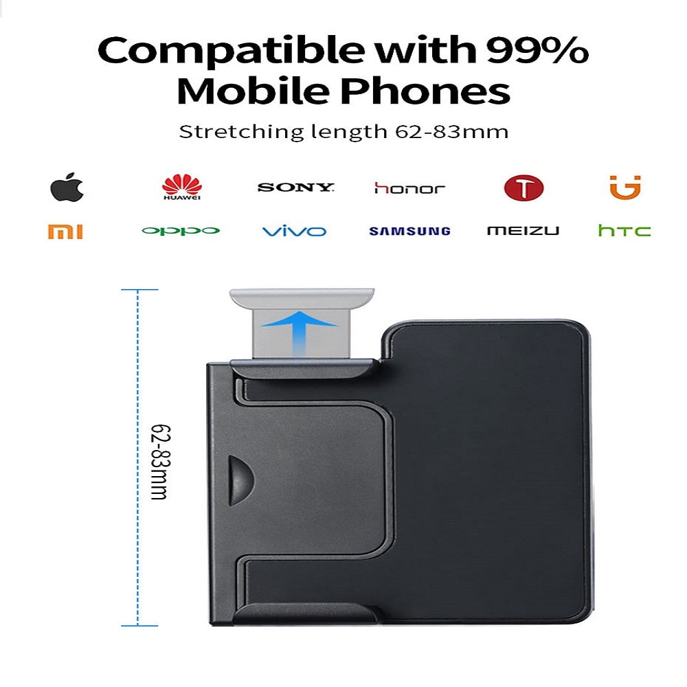 Handheld Selfie Booster Hand grip Bluetooth Remote Control Phone Shutter