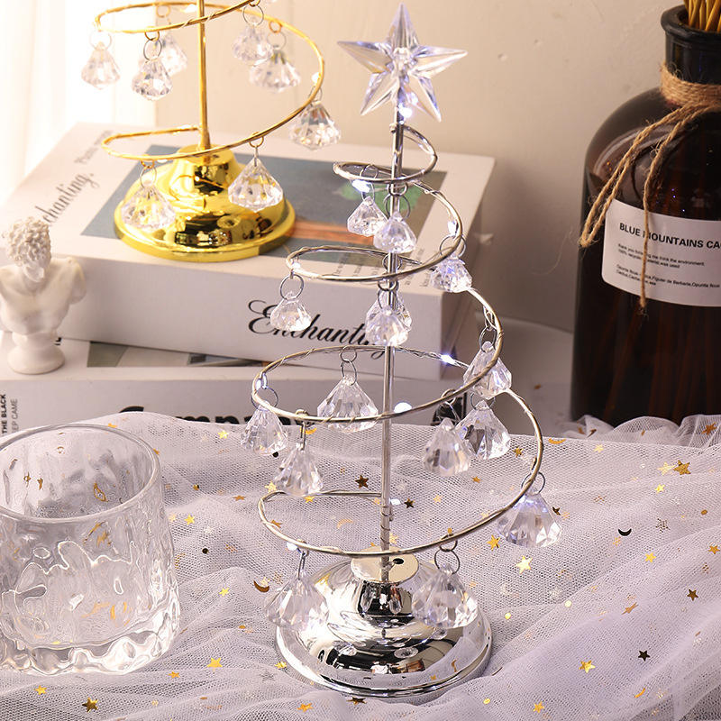 Christmas Crystal Tree Light