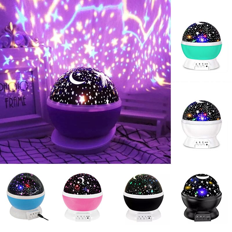 Galaxy Starry Night Light Projector for Kids