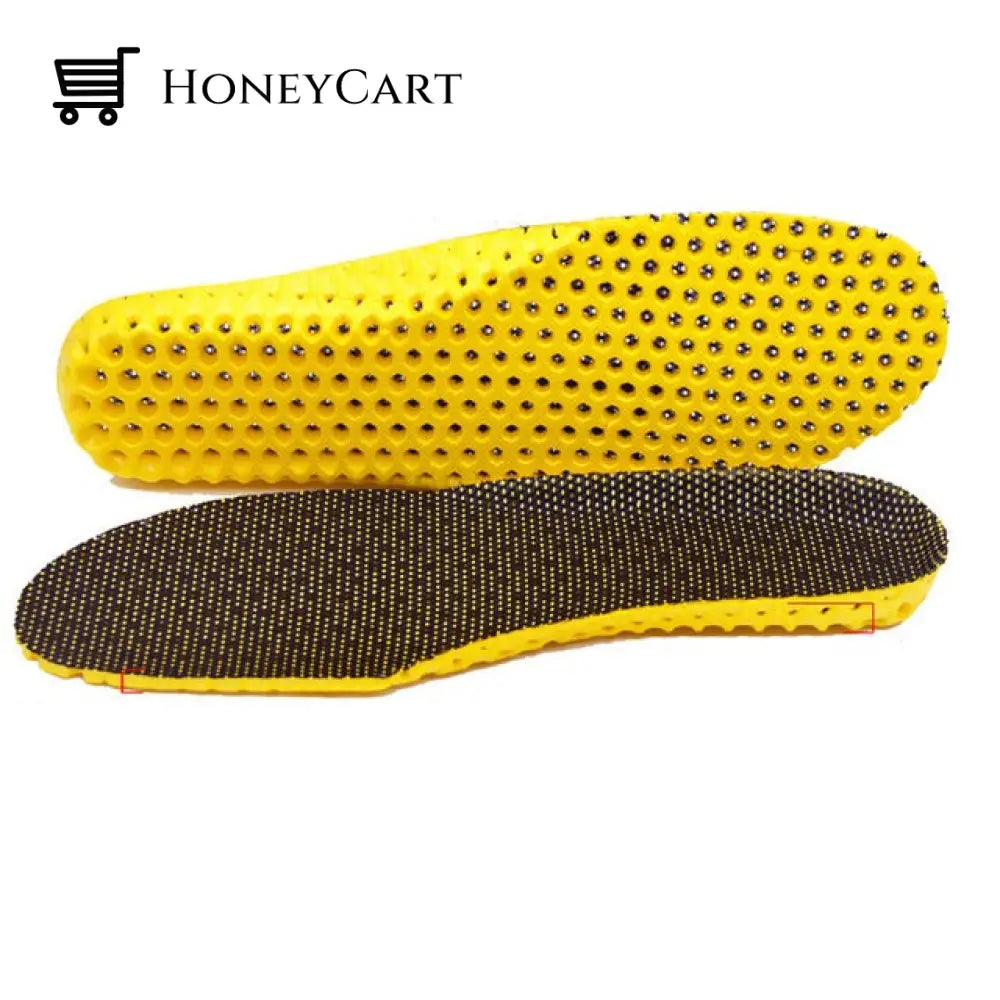 1 Pair Orthotic Insoles - Orthopedic Comfort Foam Sport Support Black / 35 & Inserts