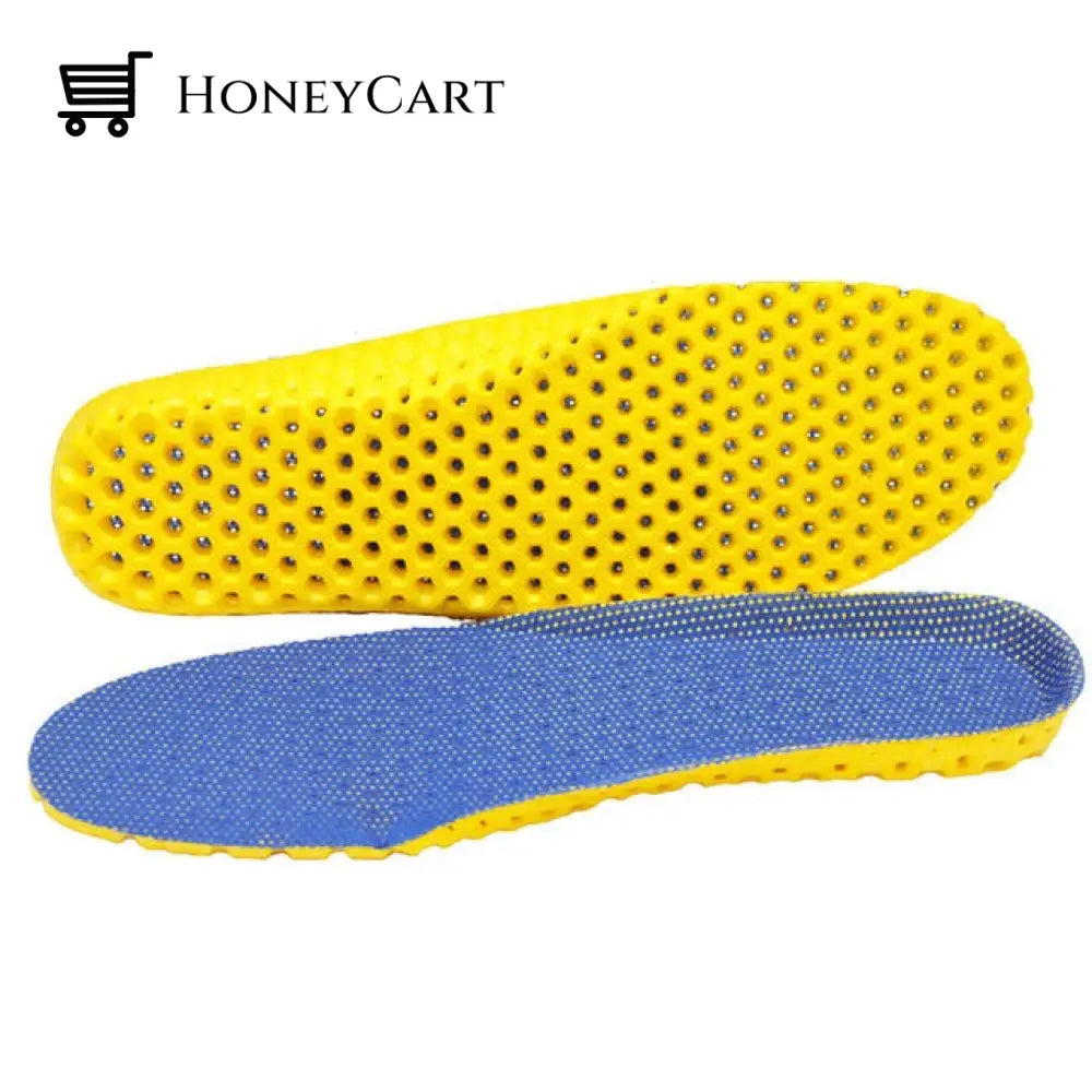 1 Pair Orthotic Insoles - Orthopedic Comfort Foam Sport Support Dark Blue / 35 & Inserts