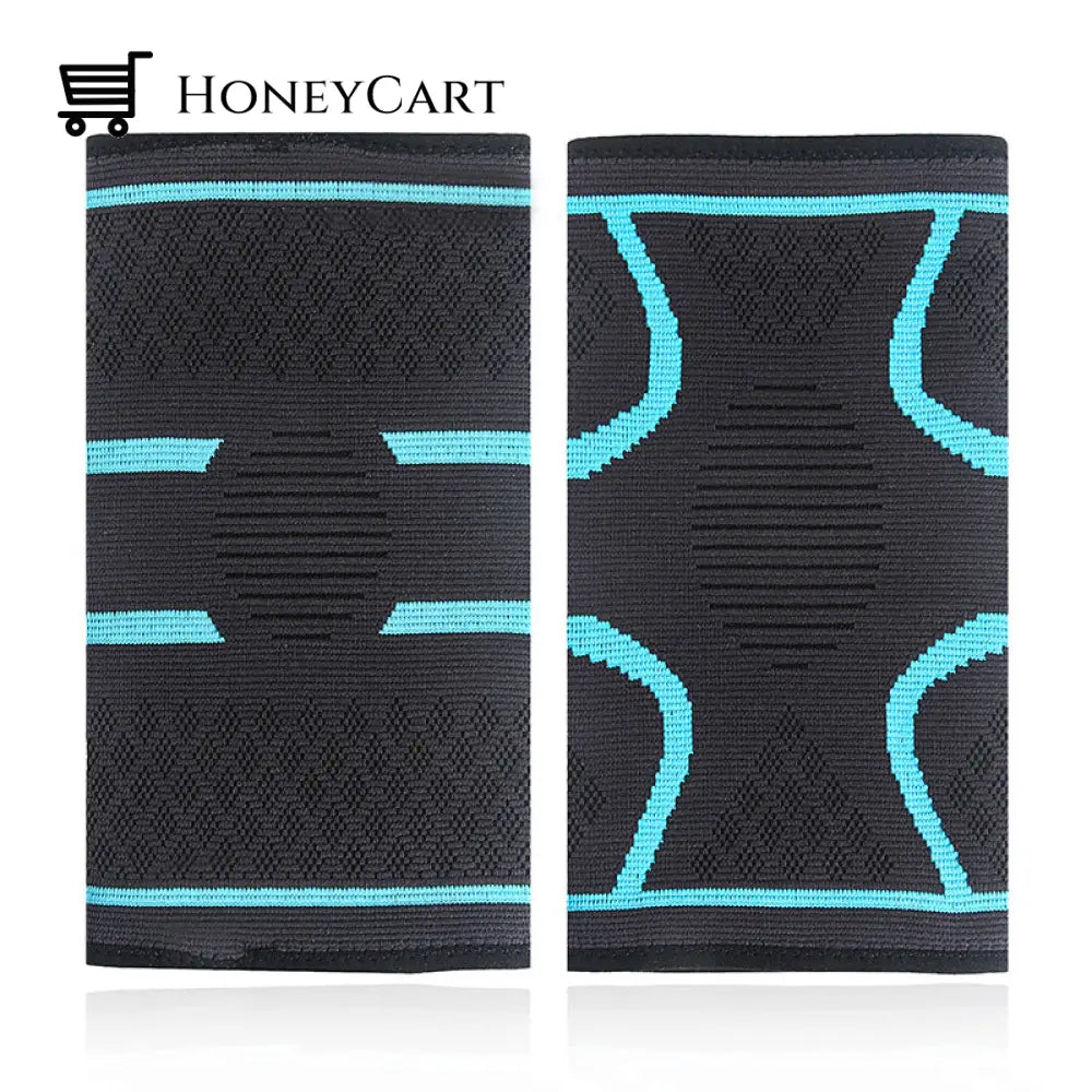 1 Piece Breathable Elbow Support Basketball Football Sports Safety Blue No Logo / Xl Sport Cj
