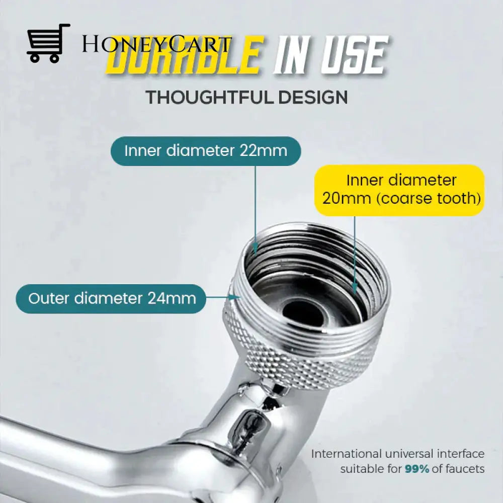 1080° Large-Angle Rotating Splash Filter Faucet49% Off Household & Accessories