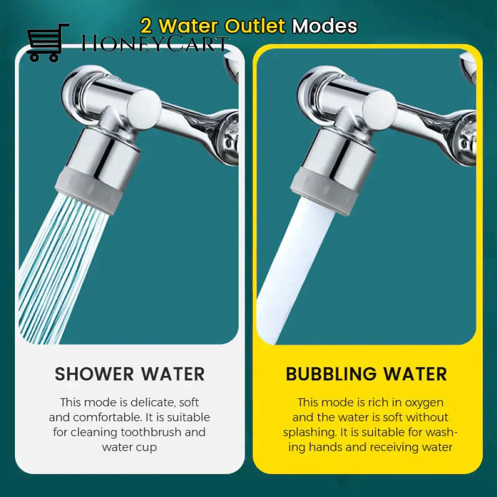 1080° Large-Angle Rotating Splash Filter Faucet49% Off Household & Accessories