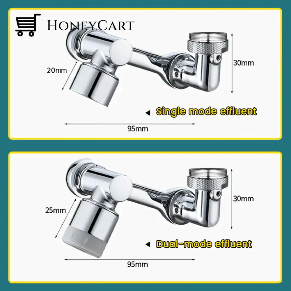 1080° Large-Angle Rotating Splash Filter Faucet49% Off Household & Accessories
