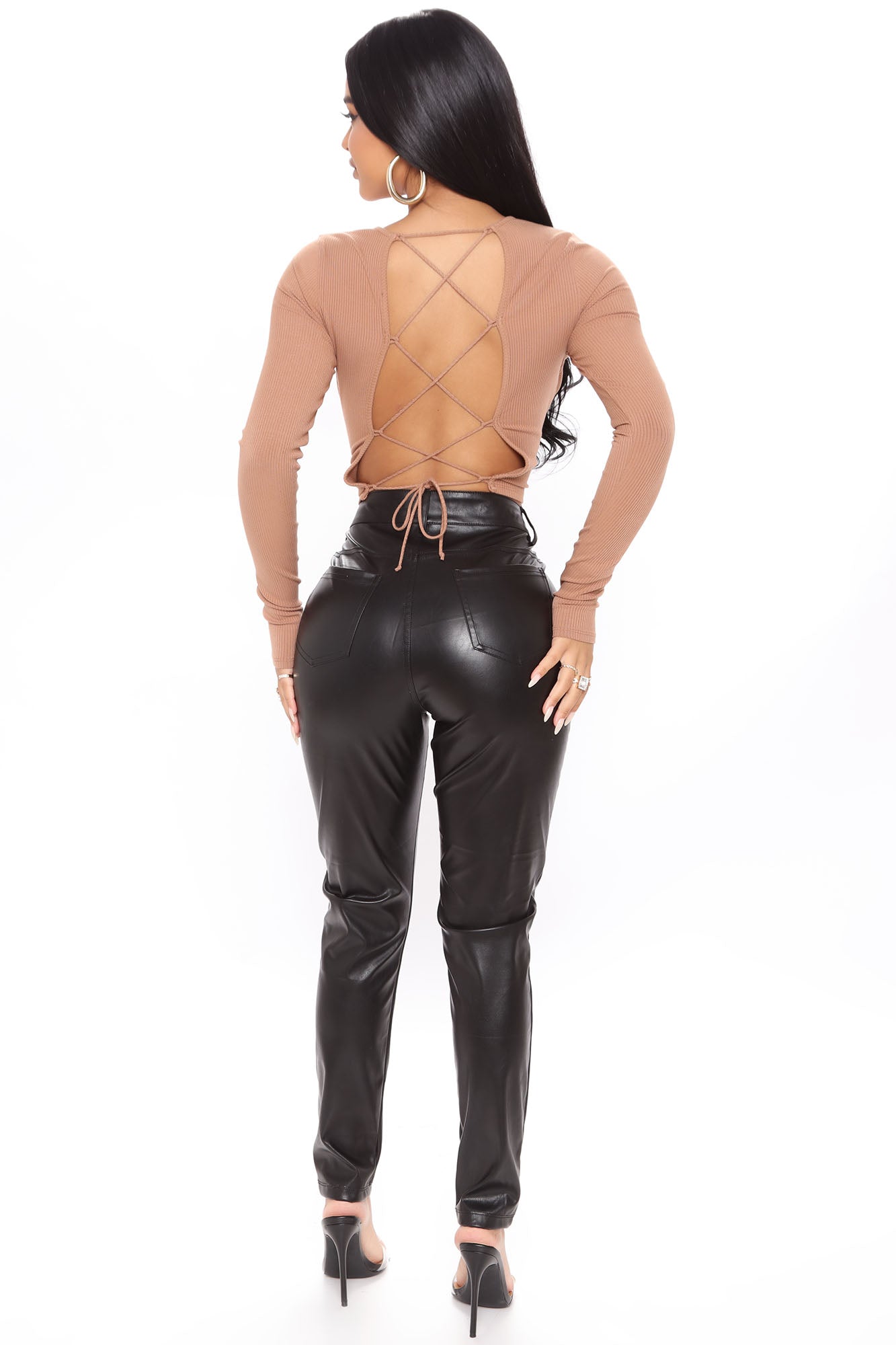 Zuri Snatched Top - Nude