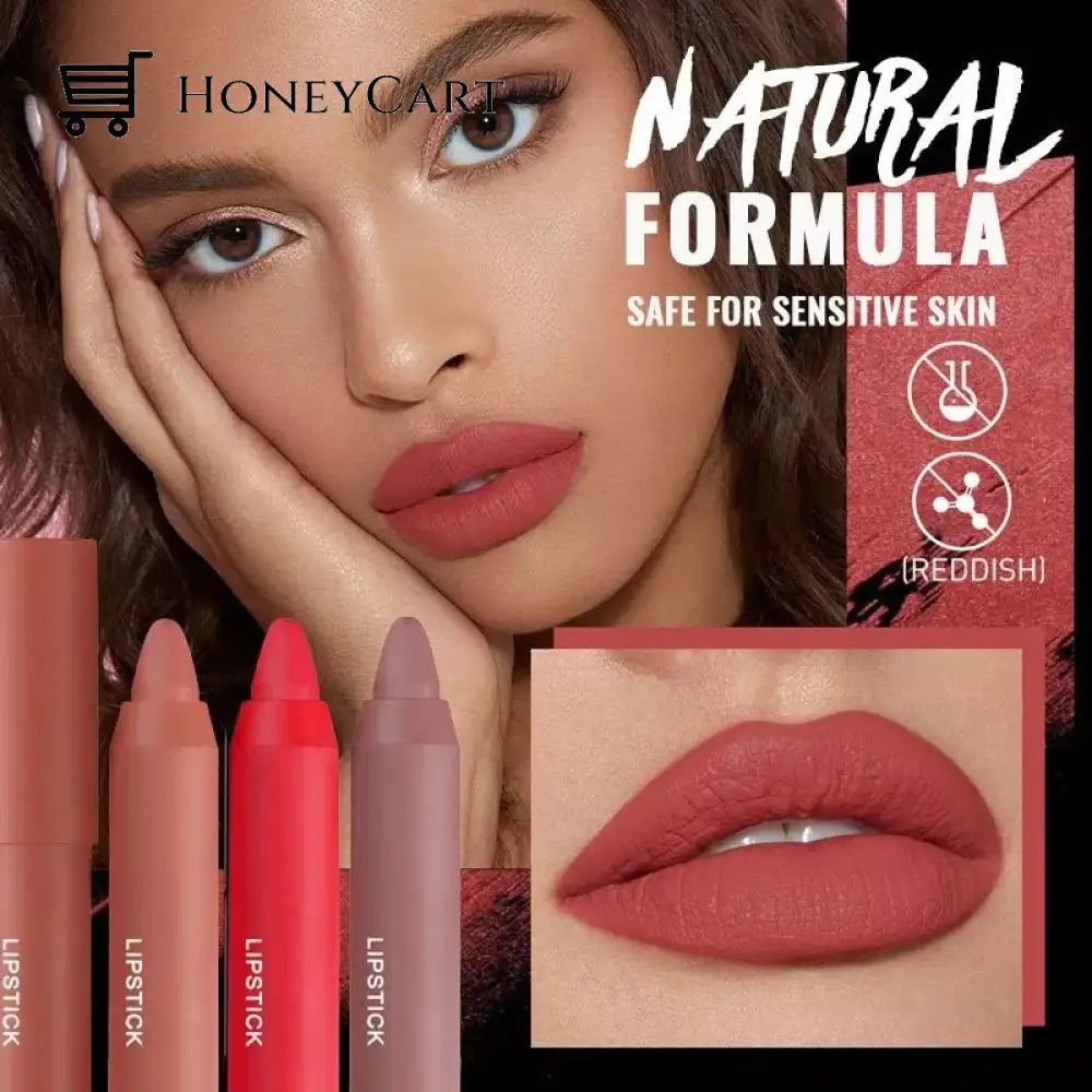 12 Colors Matte Lipstick Pen Lipstick