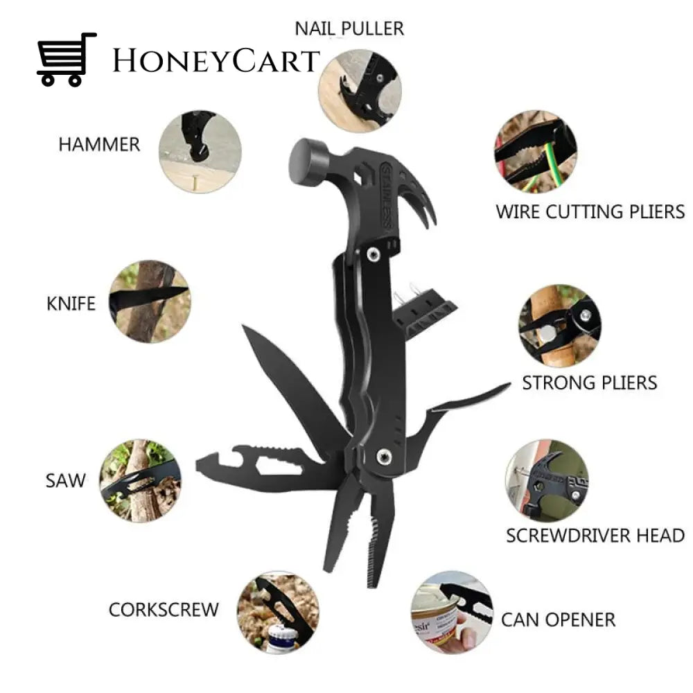 14-In-1 Multi-Functional Hammer