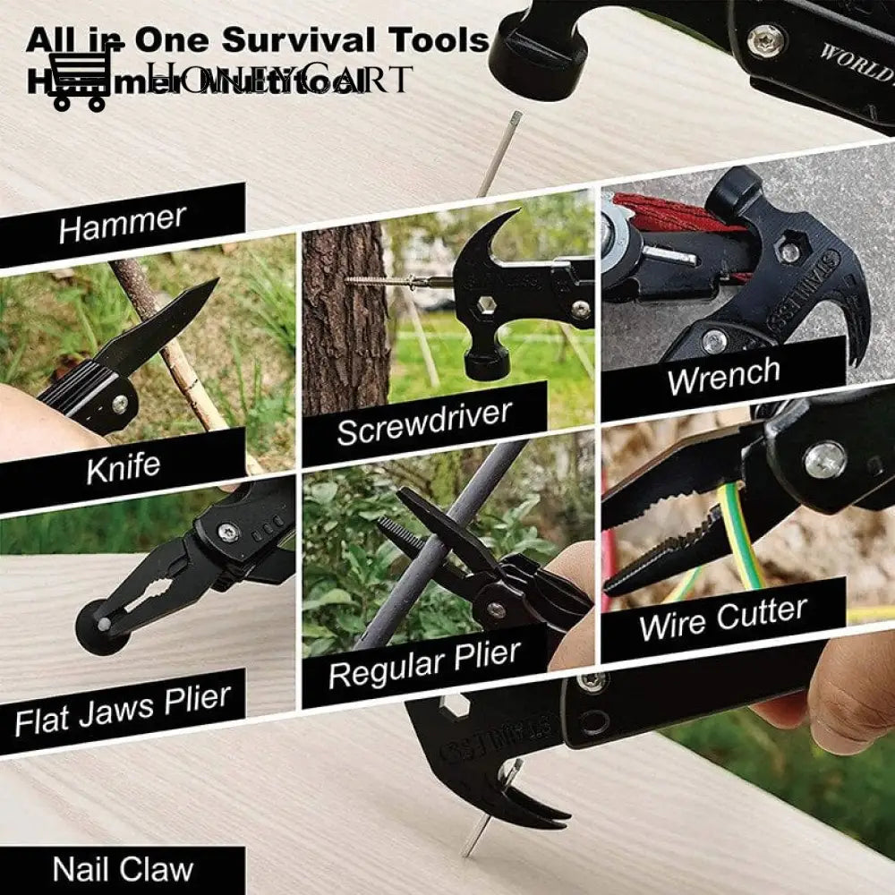 14-In-1 Multi-Functional Hammer