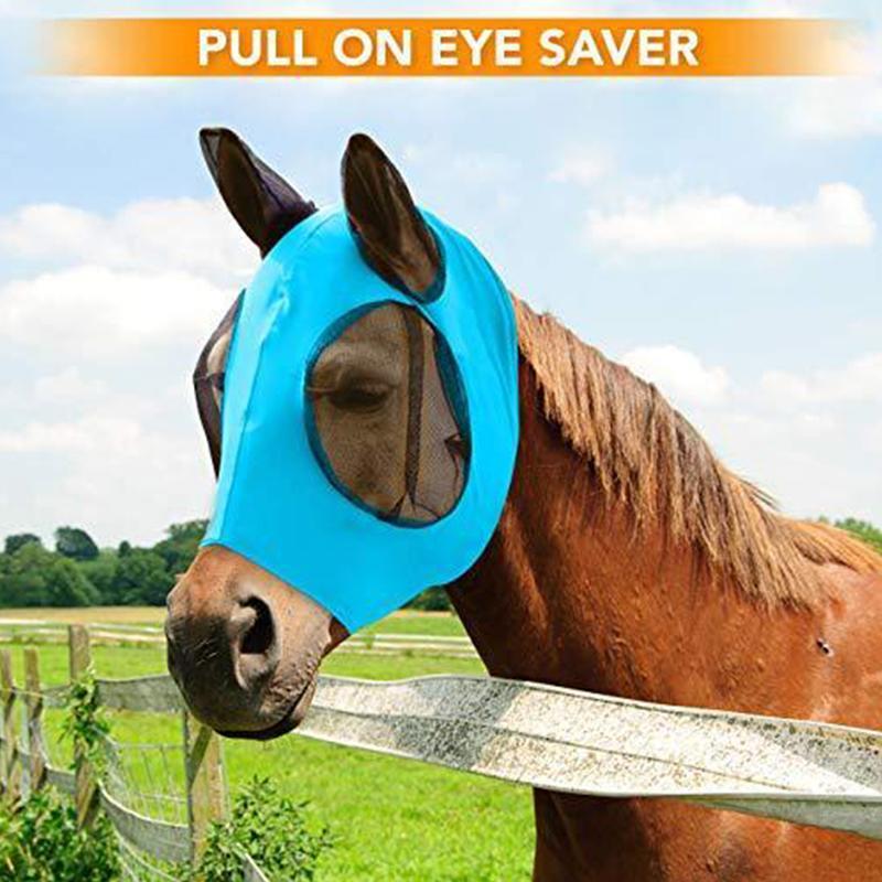 Anti-Fly Mesh Equine Mask for Horse