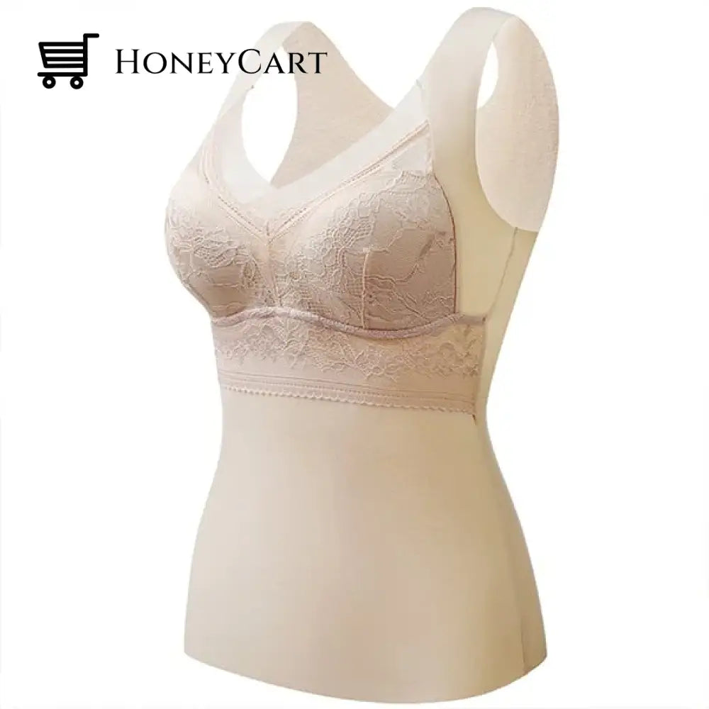 2 In 1 Built Bra Thermal Underwear Underwear