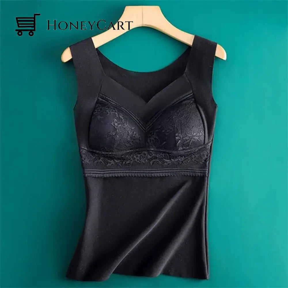2 In 1 Built Bra Thermal Underwear Underwear