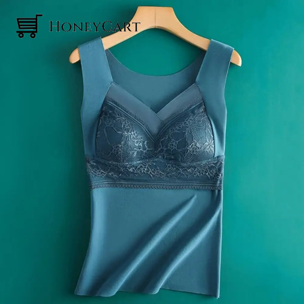2 In 1 Built Bra Thermal Underwear Underwear