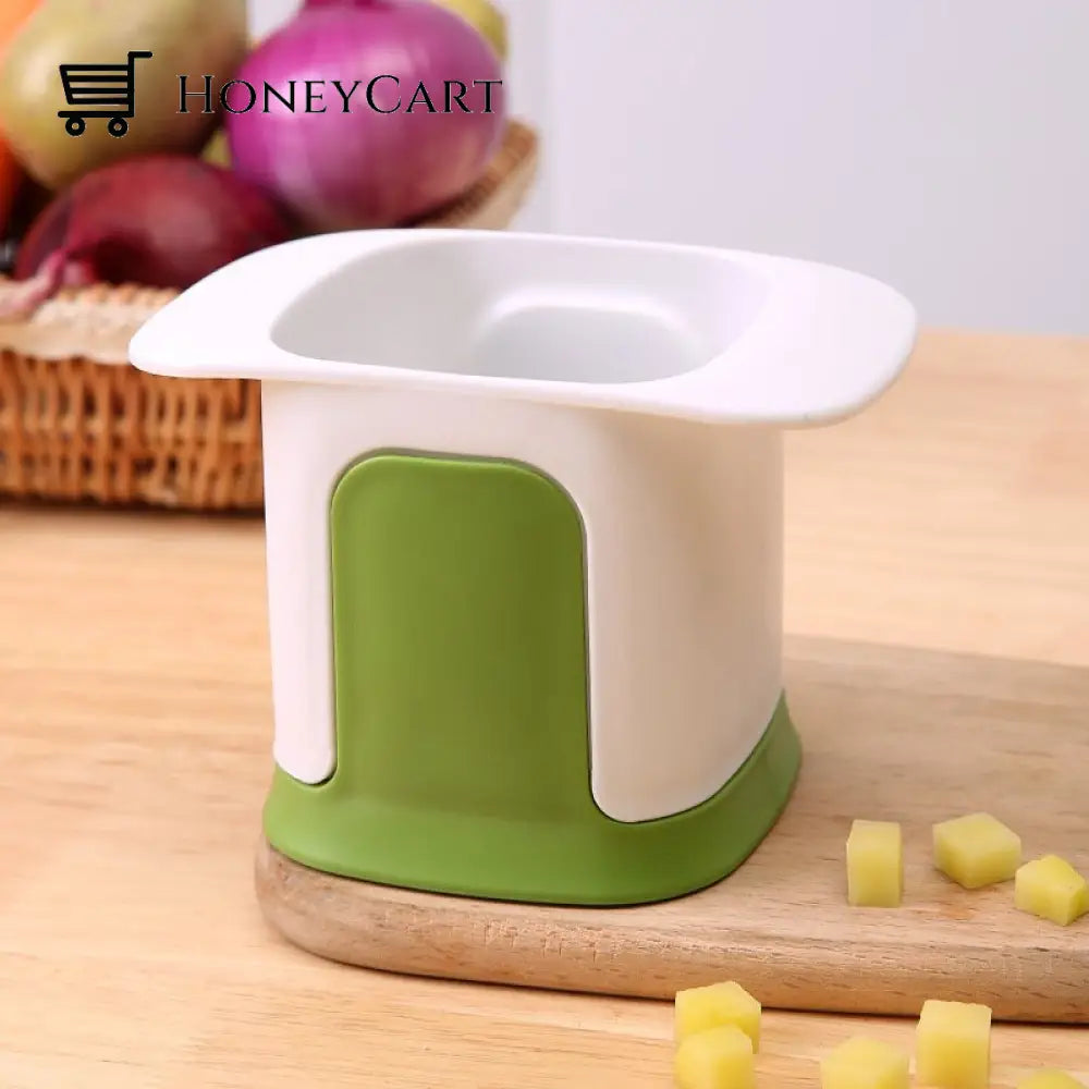 2-In-1 Vegetable Chopper Dicing & Slitting Kitchen Tools Utensils