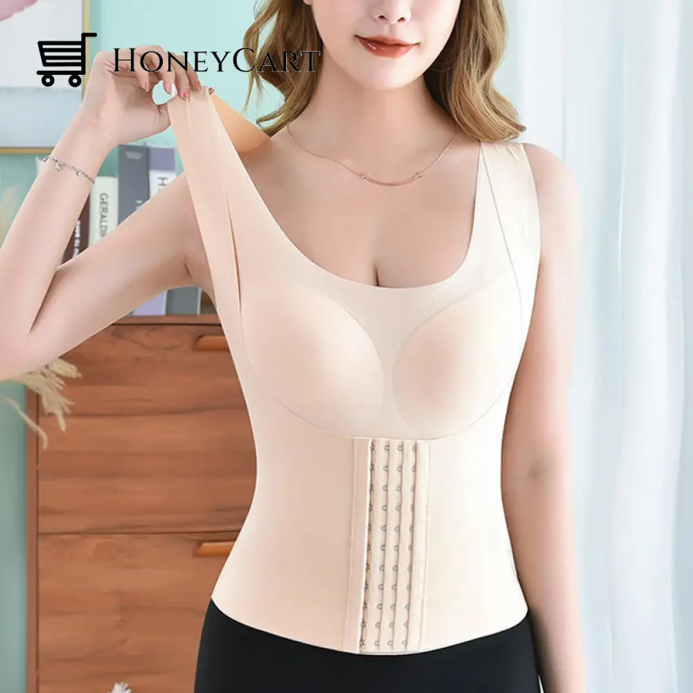 2-In-1 Waist-Breasted Bra