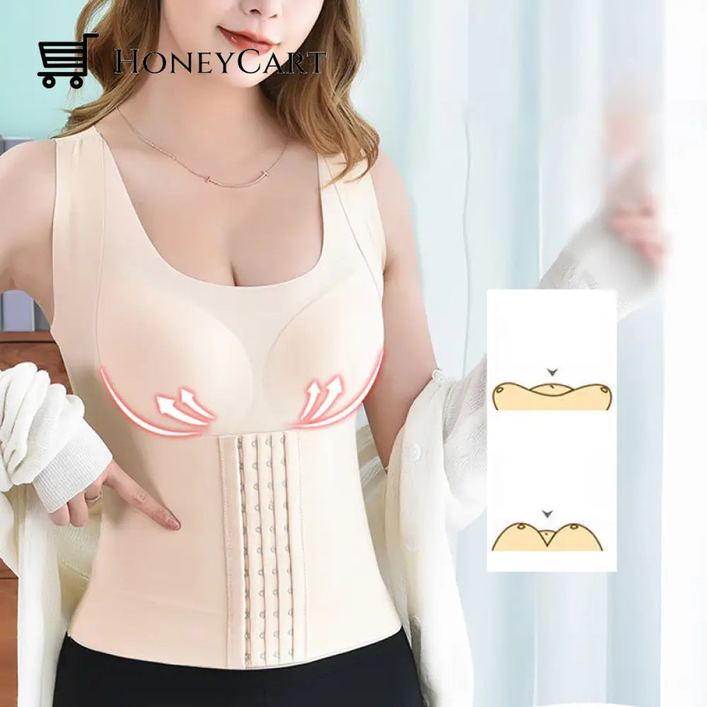 2-In-1 Waist-Breasted Bra
