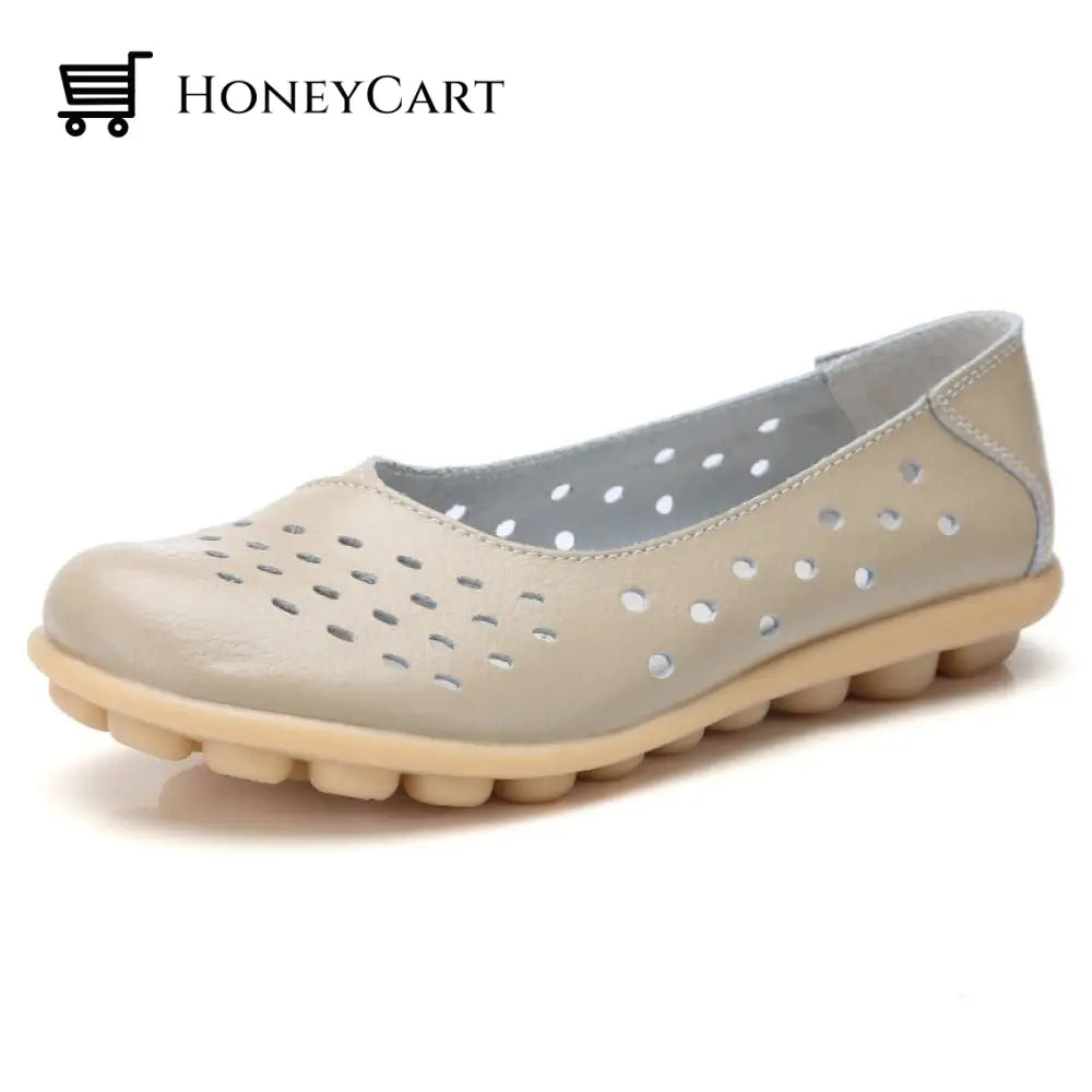 2022 Breathable Soft Loafer Apricot / Us 5.5/Eu 35/Uk 3 Tool