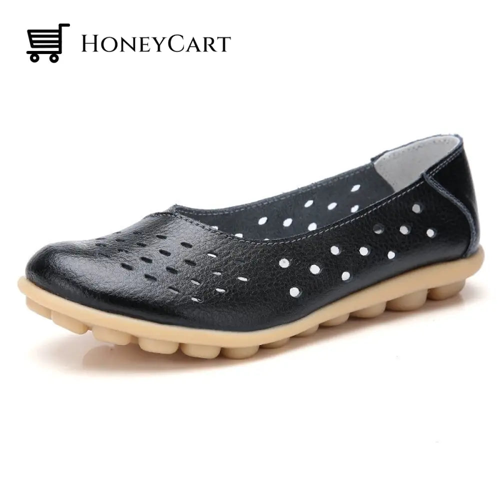 2022 Breathable Soft Loafer Black / Us 5.5/Eu 35/Uk 3 Tool