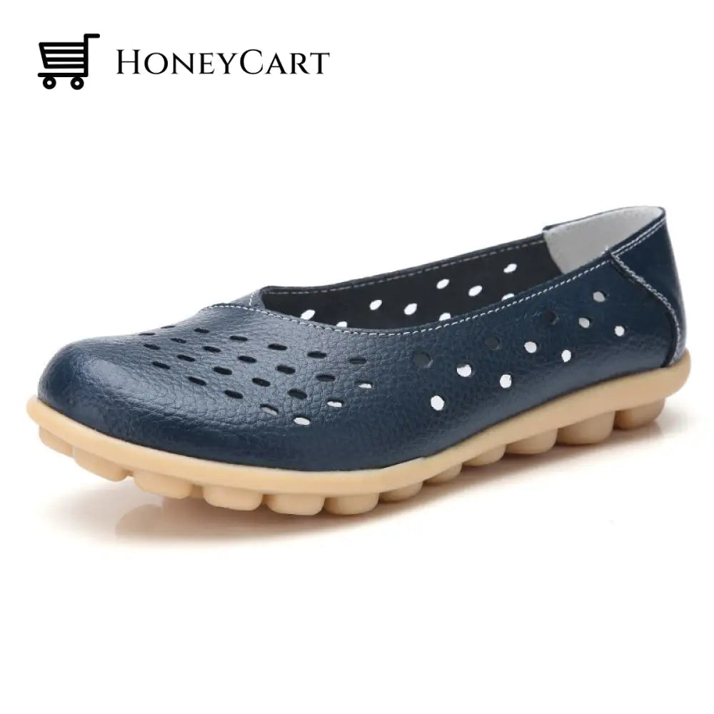 2022 Breathable Soft Loafer Deep Blue / Us 5.5/Eu 35/Uk 3 Tool