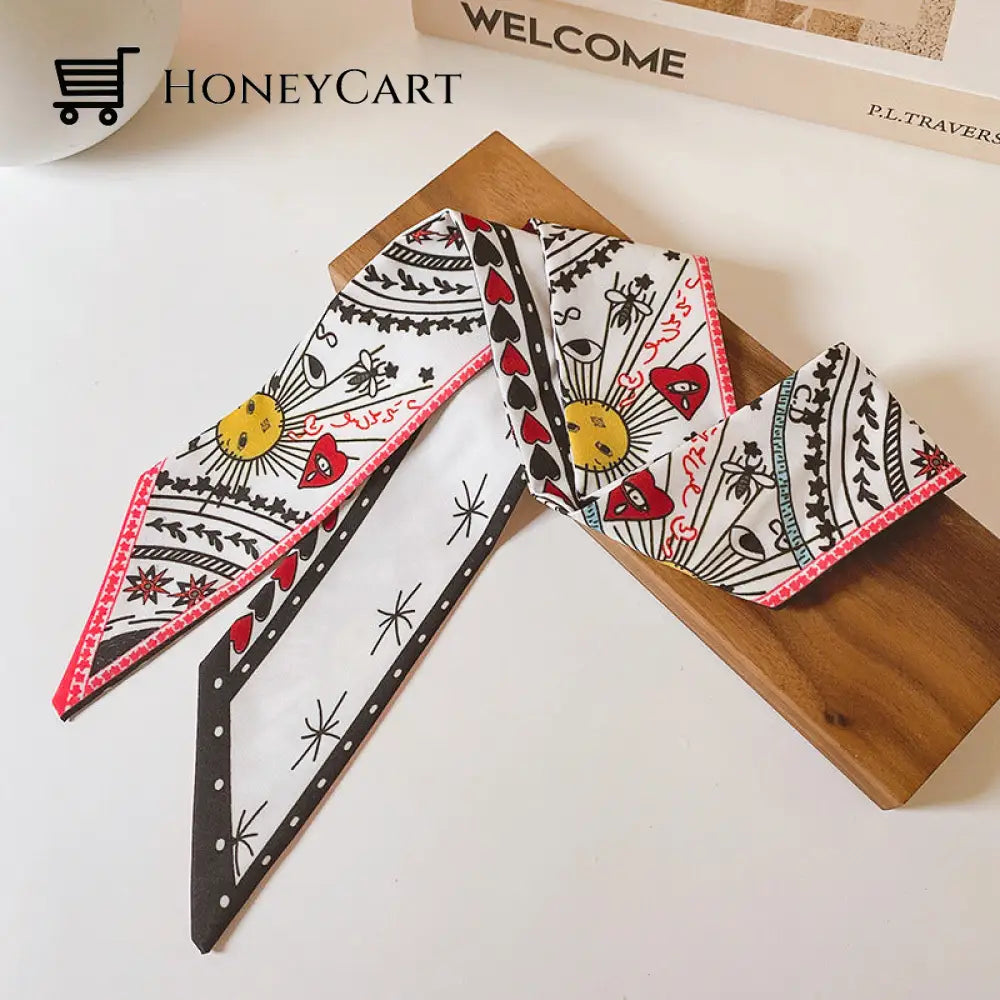 2022 Korean Silk Retro Hair Band Sun