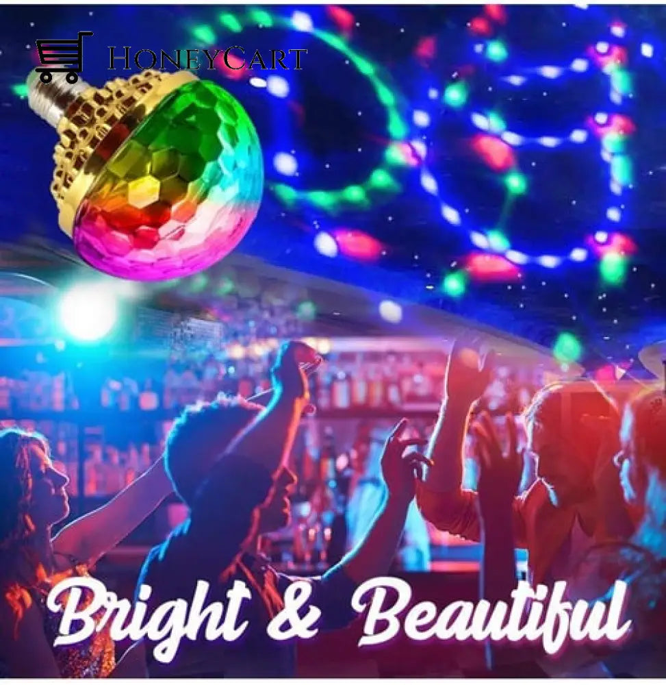 2022 New Colorful Rotating Magic Ball Light