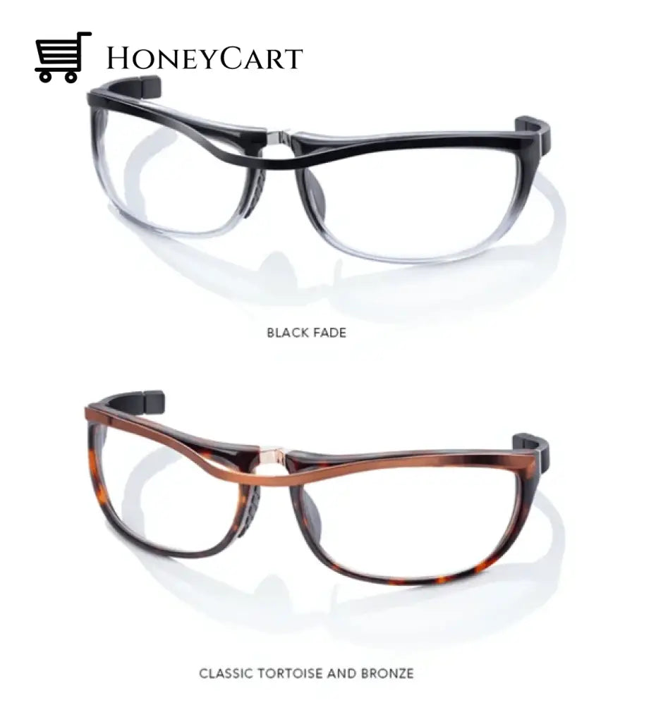 2022 New Foldable Wristband Reading Glasses Brown / 1 Tool