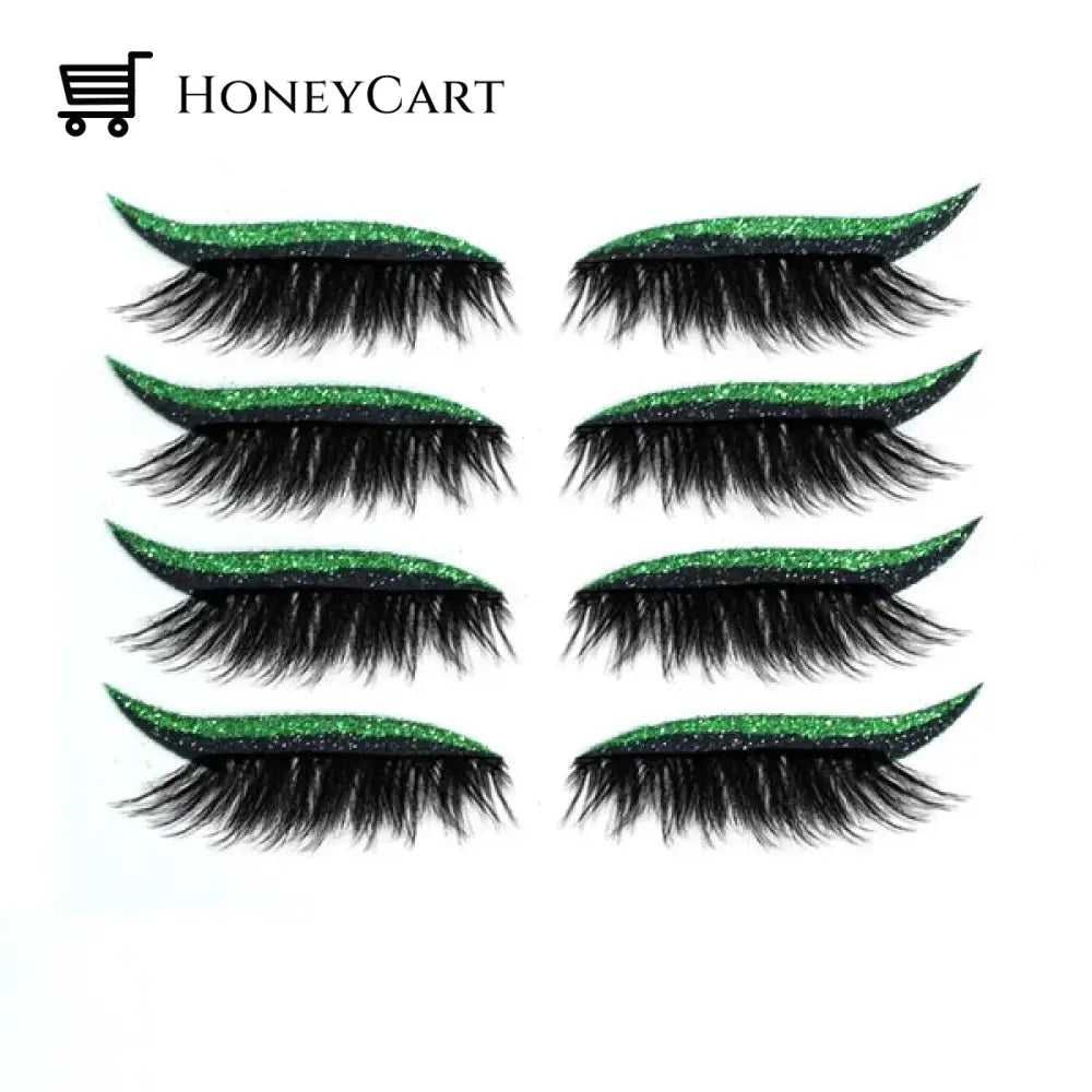 2022 New Reusable Eyeliner And Eyelash Stickers Eye