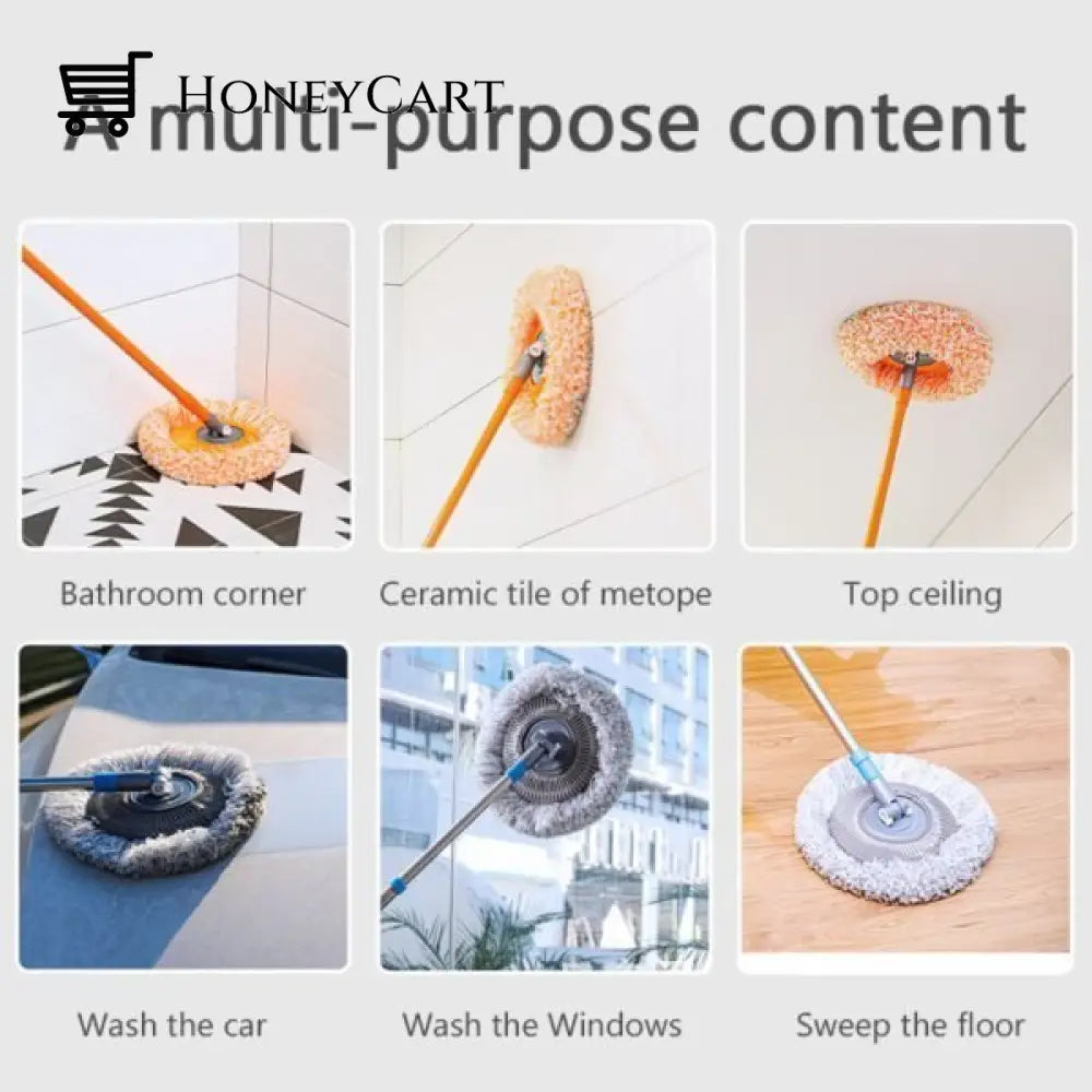 2022 New Rotatable Adjustable Cleaning Mop