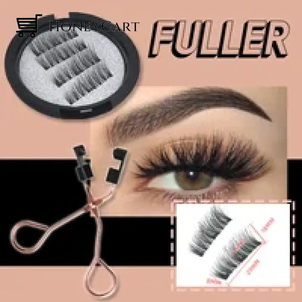 2022 Newest Reusable 8D Quantum Magnetic Eyelashes With Soft Magnet Technology