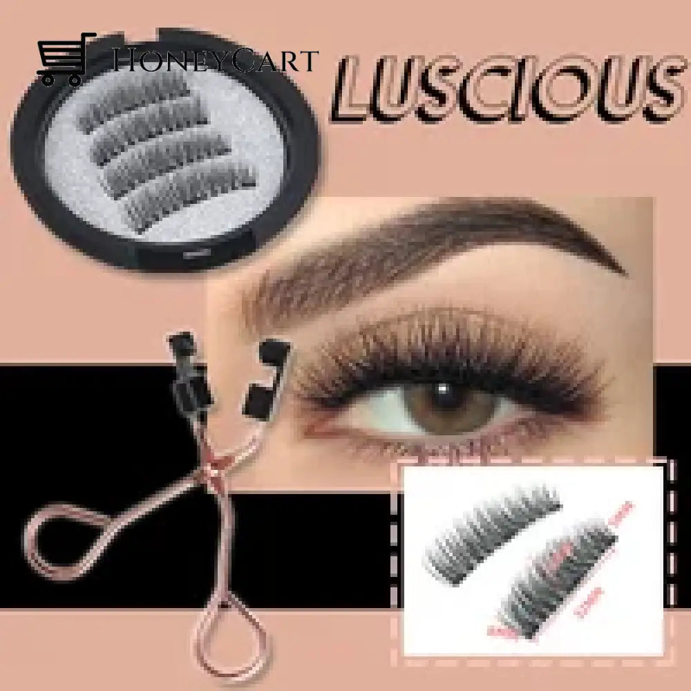 2022 Newest Reusable 8D Quantum Magnetic Eyelashes With Soft Magnet Technology