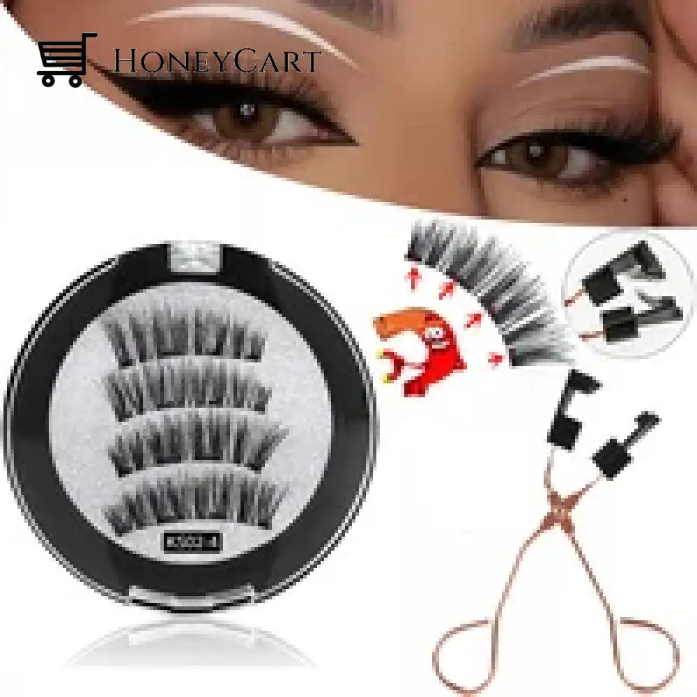 2022 Newest Reusable 8D Quantum Magnetic Eyelashes With Soft Magnet Technology