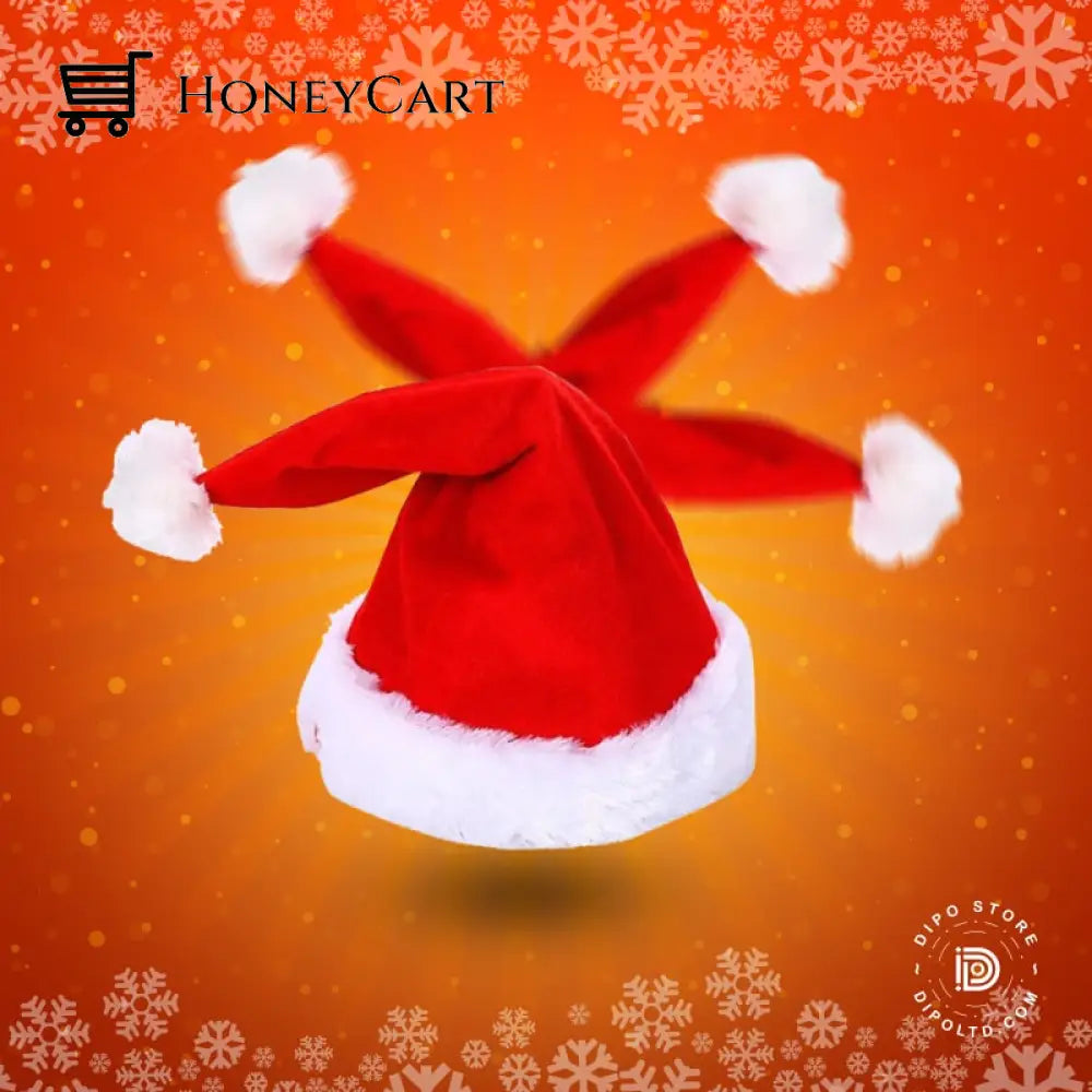 2023 Best Gift To Family Electric Musical Swing Christmas Hat Buy 1