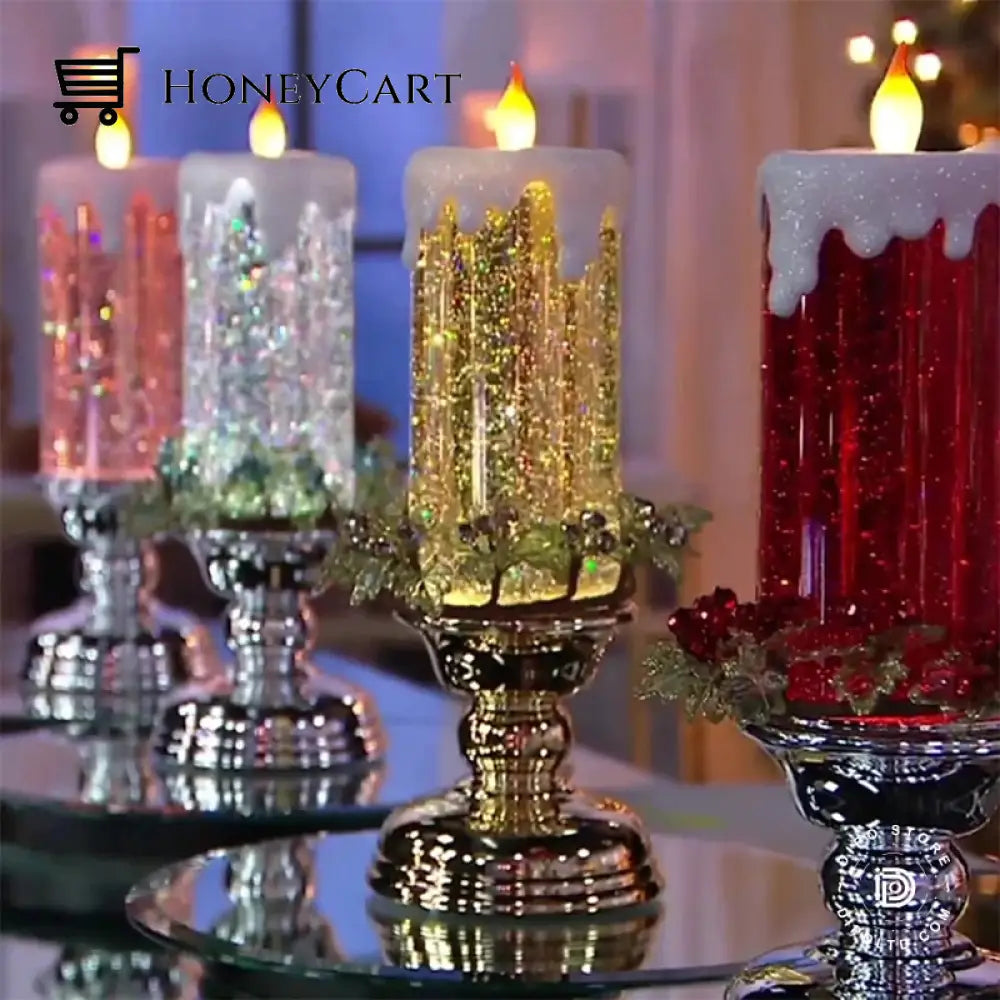 2023 - Hot Sale Crystal Led Electronic Candle Combo 4Pcs Save 18$