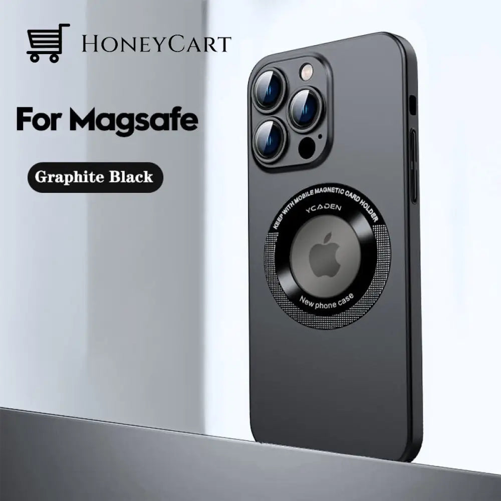 2023 New Magnetic Leakage Mark Dustproof Net Case Cover For Iphone 11 / Black