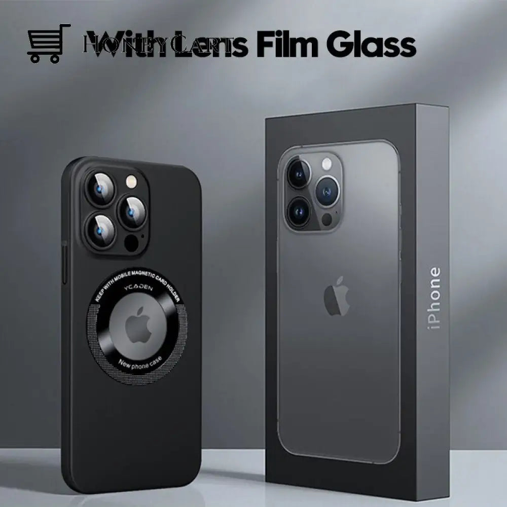 2023 New Magnetic Leakage Mark Dustproof Net Case Cover For Iphone