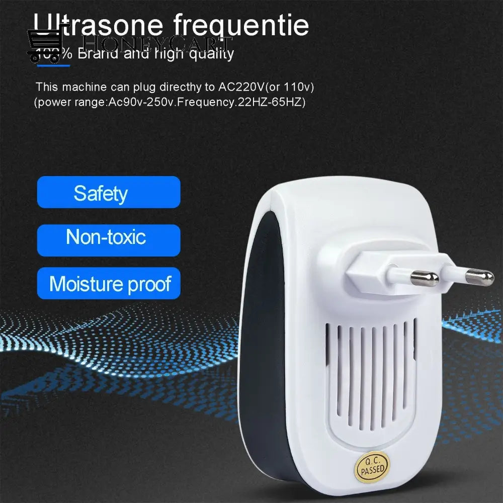 2023 Upgraded Electronic Pest Control Ultrasonic Repeller Device
