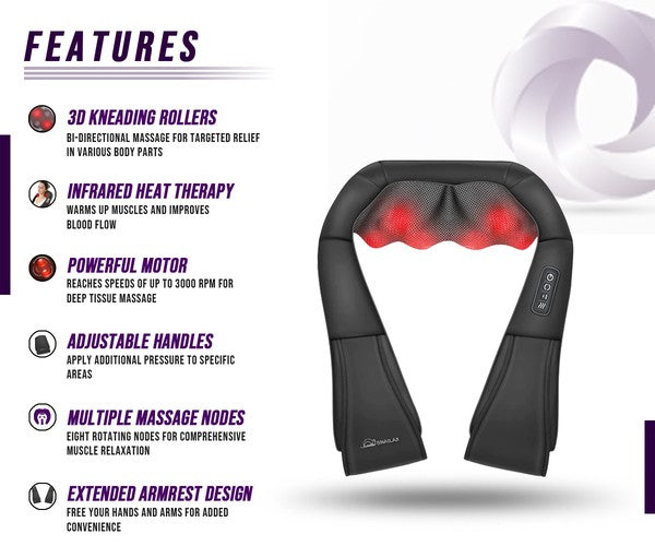 Neck and Shoulder Massager with Heat