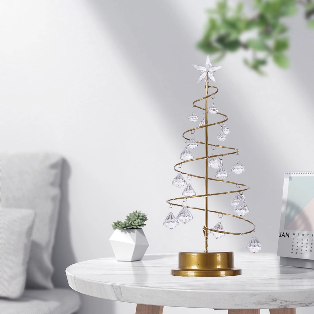 Christmas Crystal Tree Light