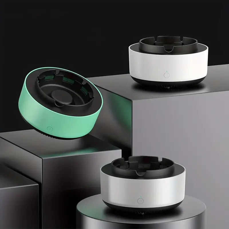 Smart Cigarette Ashtray Air Purifier, Remove Secondhand Smoke And Tobacco Odor Instantly