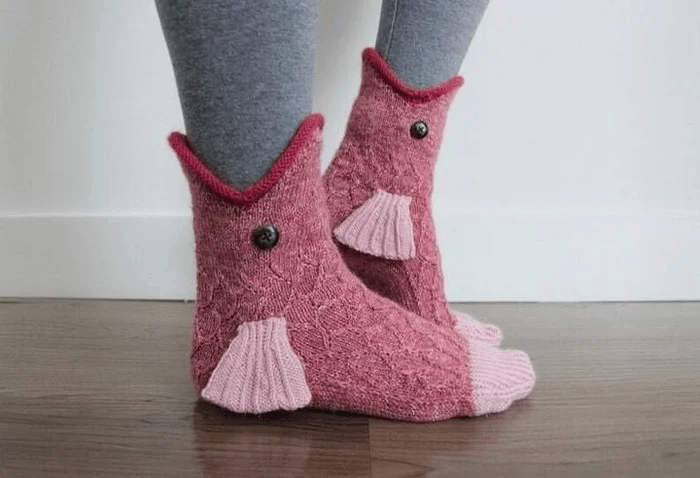 3D knitted Crocodile Socks | Shark Socks | Elephant Socks |
