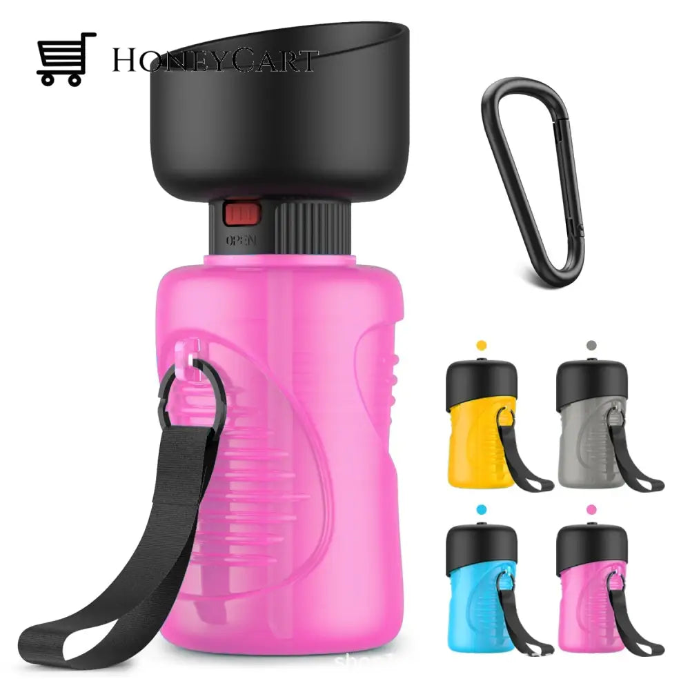 2In1 Foldable Travel Pet Water Bottle Bowl Mats