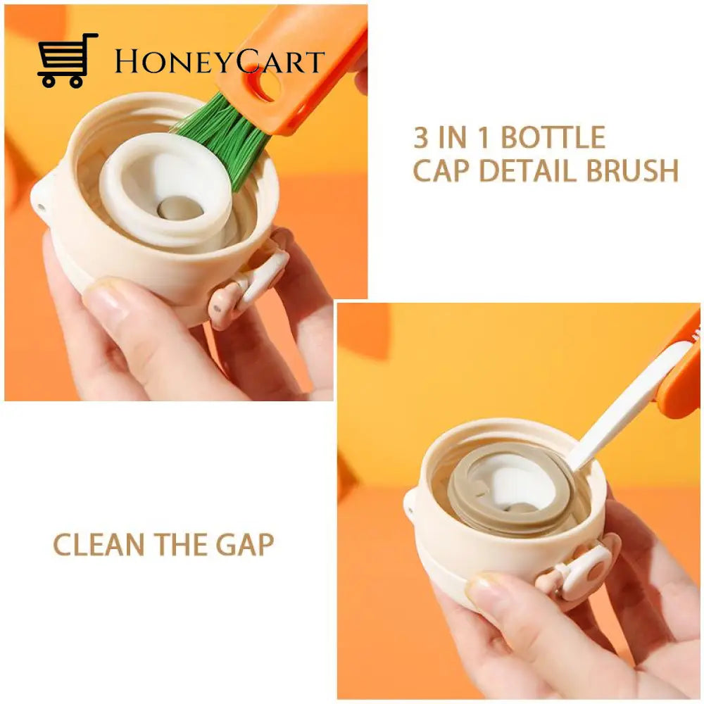 3 In 1 Cup Lid Cleaning Brush
