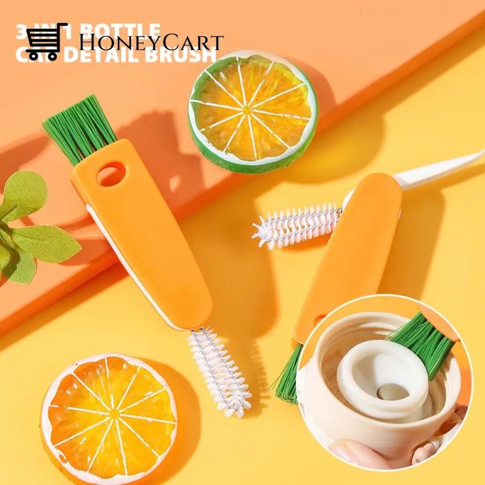3 In 1 Cup Lid Cleaning Brush