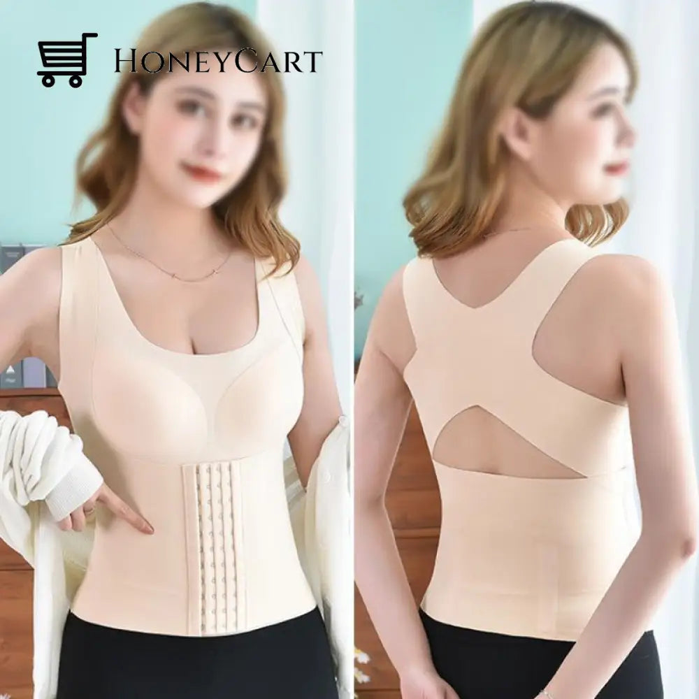 3-In-1 Waist-Breasted Bra