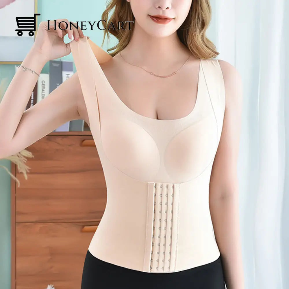 3-In-1 Waist-Breasted Bra