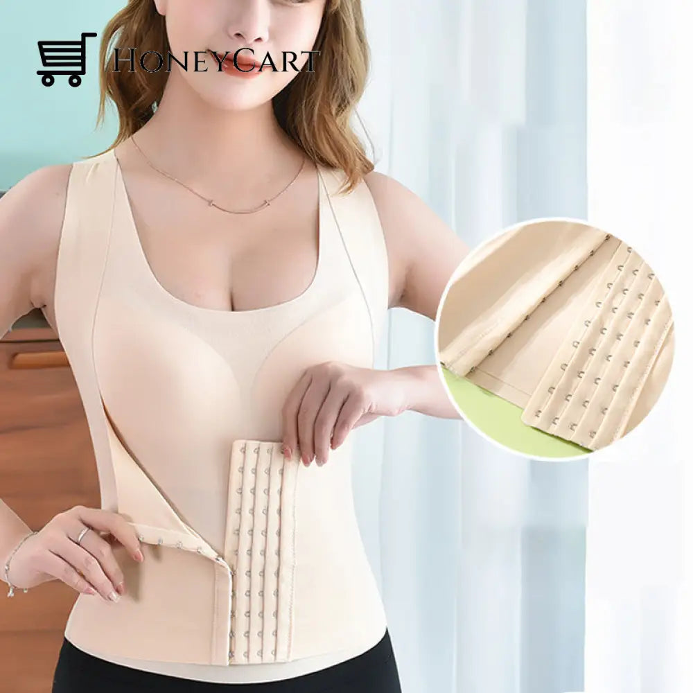3-In-1 Waist-Breasted Bra