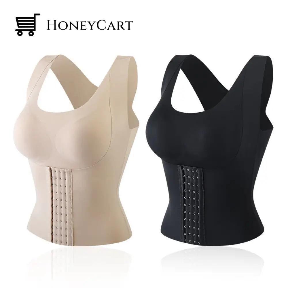 3-In-1 Waist-Breasted Bra