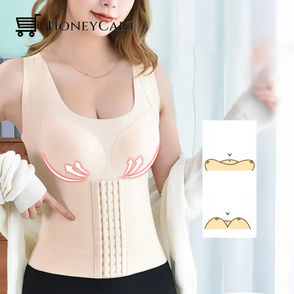 3-In-1 Waist-Breasted Bra