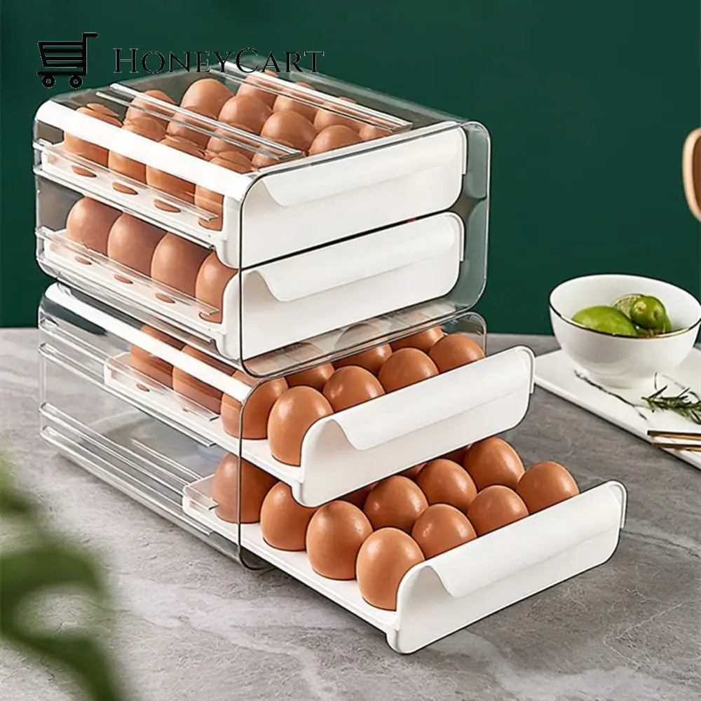 32 Grids Egg Storage Box Plastic